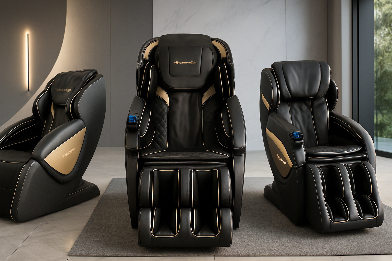 Luxury massage chair with card reader